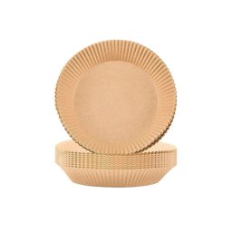 Sütőpapír EKO forró levegős sütőhöz 4,5cm magas kerek D 20 cm 50 db/csomag