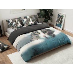 3D TAILOR CAT ágyneműhuzat Ágyneműhuzat mérete: 70 x 90 cm | 140 x 200 cm