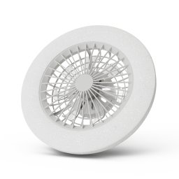 Avide Mennyezeti lámpa ventilátorral Wendy csillaghatással, 2x24W+15W motor, távirányítóval