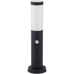 Avide kültéri álló lámpa Boca 1xE27 PIR 450mm IP44 Fekete