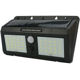Entac Napelemes Műanyag Lámpa 2.3W SMD 3 mód PIR