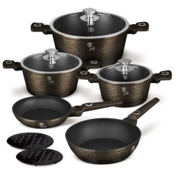 Berlinger Haus Edénykészlet 10 részes titánpro bevonattal Primal Gloss Collection BH/8243 Kifutó termék!