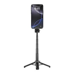 XO SS25 szelfibot (univerzális, 360°, állítható, bluetooth távkioldó, 40cm, mágneses) FEKETE