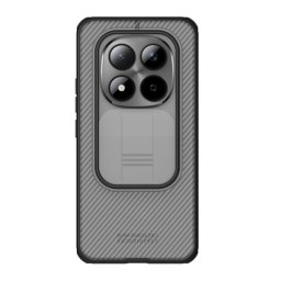 NILLKIN CAMSHIELD PRO szilikon telefonvédő (ütésállóság, kameravédő, csíkos) ÁTLÁTSZÓ/FEKETE Xiaomi Redmi Note 15 Pro Plus 5G