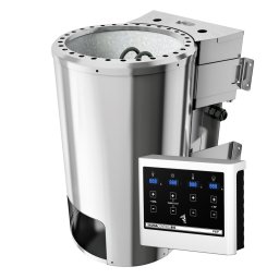 Karibu 3,6 kW-os Plug&Play bio-kombi szauna kályha külső vezérléssel (Easy)