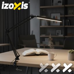 Izoxis 2 az 1-ben Asztali LED Lámpa - Többféle Beállítási Lehetőséggel és Energiatakarékos Technológiával