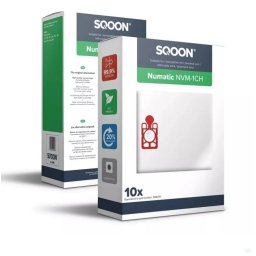 NUMATIC NVM-1CH porzsák Hepa-Flo - 10 db (604015) utángyártott