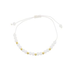 R͇e͇n͇d͇k͇í͇v͇ü͇l͇ ͇o͇l͇c͇s͇ó͇ arany golyós kerek fehér gyöngyös órakísérő karlánc 14k