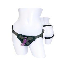 Sportsheets - felcsatolható szilikon dildó (lila)