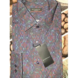 Eterna modern fit színes mintás ing, 43