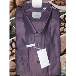 Eterna Meisterhaft 1863 slim fit lila szőttes ing, 43