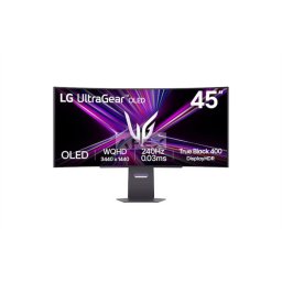LG UltraGear OLED 240 Hz Gaming monitor 45GX900A 45",3440x1440, 21:9, 275cd/m2,0,03ms, DisplayPort/2xHDMI/2xUSB áll.mag.