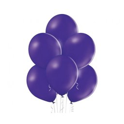 Belbal, király lila, pasztel lufi, 30 cm, 50 db/cs