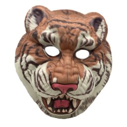 Tigris álarc, vicsorgó polifoam