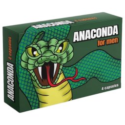 Anaconda - természetes étrend-kiegészítő kapszula férfiaknak (4 db)