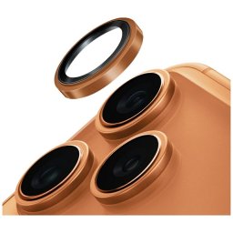 UNIQ Optix Prime fényképezőgép objektívvédő iPhone 17 Pro / iPhone 17 Pro Max készülékhez, naplementés applikátorral