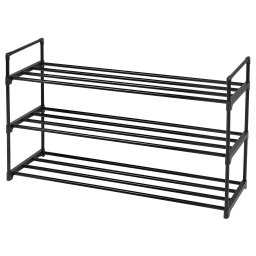 Fekete cipősszekrény VARIO 92x55 cm