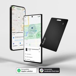GPS TRACKER – MALWET Nyomkövető kártya – világ legvékonyabb nyomkövető kártyája Apple és Android kompatibilis
