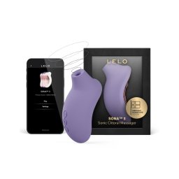 LELO Sona 3 - hanghullámos csiklóizgató (levendula)