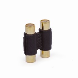 2RCA audio video adapter fekete Gembird (A-2RCAFF-01)