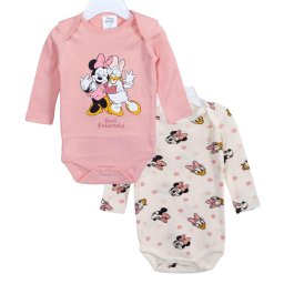 Hosszú ujjú body Minnie Egér szett/2db