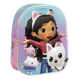 Gabi babaháza Fun 3D hátizsák, táska 31 cm
