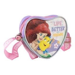 Disney Hercegnők Life is Better csillámos oldaltáska, válltáska