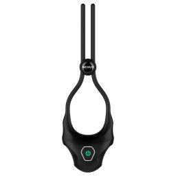 Nexus Forge - állítható vibrációs péniszgyűrű (fekete)