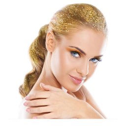 Hajszínező spray, glitteres, arany 125 ml