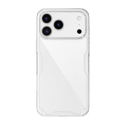 NILLKIN NATURE PRO szilikon telefonvédő (ütésállóság, légpárnás sarok) ÁTLÁTSZÓ Apple iPhone 17 Pro Max