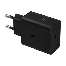 SAMSUNG hálózati töltő Type-C aljzat (60W, PD gyorstöltő) FEKETE