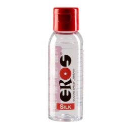 EROS SILK Silicone Based Lubricant - Flasche 50 ml Szilikonbázisú síkosító