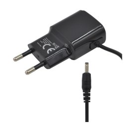 Hálózati töltő, régi Nokia készülékekhez, 5V / 600 mAh, fekete ( Nokia 3310 / Nokia 6610 )