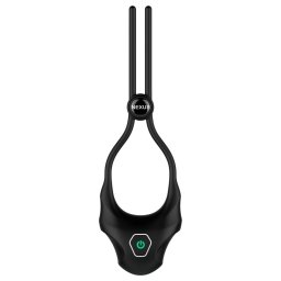 Nexus Forge - állítható vibrációs péniszgyűrű (fekete)