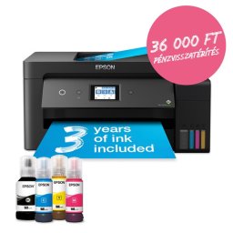 Epson EcoTank L14150 A3 színes nyomtató MFP, Duplex, WiFi/USB/LAN, 6200/5200 oldal tinta a dobozban