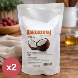 N&Z Kókuszolaj (tasakos) DUO 2X1000 ml