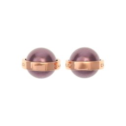 Cango & Rinaldi Pearl 2205F burgundy színű fülbevaló