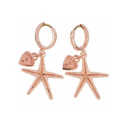 Peace & Love 2023 No.12 rose gold fülbevaló