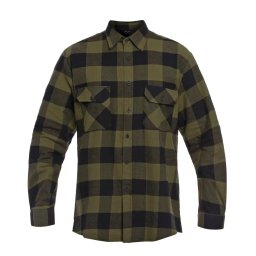 Zöld-fekete nyári flanel ing