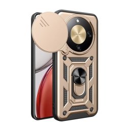 Defender szilikon telefonvédő (ütésállóság, tartógyűrű, kameravédő) ARANY Honor Magic 8 Lite