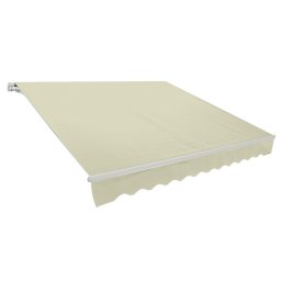 Rojaplast P4510 falra szerelhető napellenző - bézs - 2 x 1,5 m