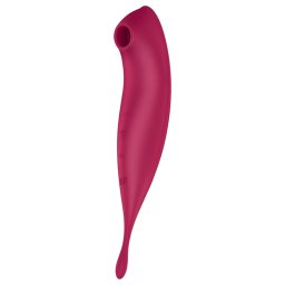 Satisfyer Twirling Pro – App-vezérelt csiklóvibrátor (piros)