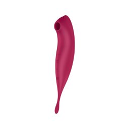 Satisfyer Twirling Pro – App-vezérelt csiklóvibrátor (piros)