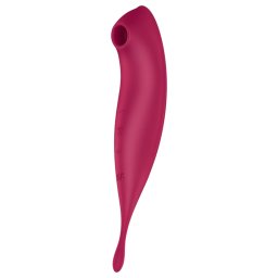 Satisfyer Twirling Pro – App-vezérelt csiklóvibrátor (piros)