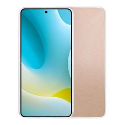 Szilikon telefonvédő (műanyag belső, csillogó hátlap) ARANY Samsung Galaxy S26 Plus (SM-S947)
