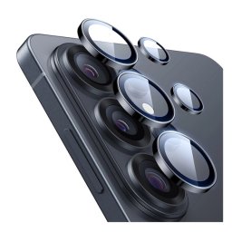 ESR ARMORITE kameravédő üveg (2.5D, 9H, EXTRA erős, csak lencse + segédkeret) FEKETE Samsung Galaxy S26 Ultra (SM-S948)