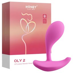Honey Play Box Oly 2 - App-vezérelt G-pont és csiklóizgató vibrátor (pink)