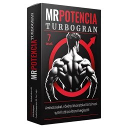 MrPotencia Turbogran - étrend-kiegészítő por férfiaknak (7 db)