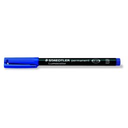 STAEDTLER Alkoholos marker, OHP, 1-2,5 mm, STAEDTLER "Lumocolor(R) 314 B", kék