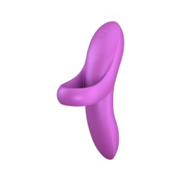 Satisfyer Bold Lover - akkus, vízálló ujj vibrátor (pink)